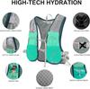 INOXTO Hydration Vest Backpack,Lightweight Insulated Pack with 1.7L Water Bladder Bag Daypack for Hiking Trail Running Cycling Race Marathon for Women Men view 4