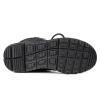 hongrenamz Mens Outdoor Boots Lightweight Walking Boots Rubber Outsole Trekking Shoes for Travelling Camping Hiking Black-EU39/US7 view 3
