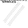 Aislor High Thigh Socks Striped Over Knee Thin Tights Long Stocking Knee High Leg Warmer White Open Toes 1 Pair view 2