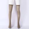 Aislor High Thigh Socks Striped Over Knee Thin Tights Long Stocking Knee High Leg Warmer Nude Open Toes 1 Pair view 3