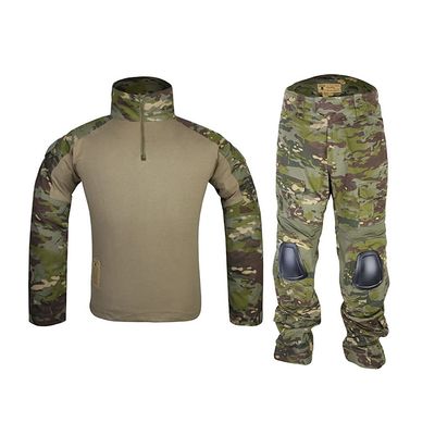 EMERSONGEAR Combat BDU G2 Uniform Set with Pads Tactical Suit and Pants