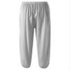 Agoky Kids Girls Boys Athletic Sweatpants Elastic Waist Jogger Cargo Pants Stripes Side Bloomers Bottoms Trousers Grey 3-4 Years view 1