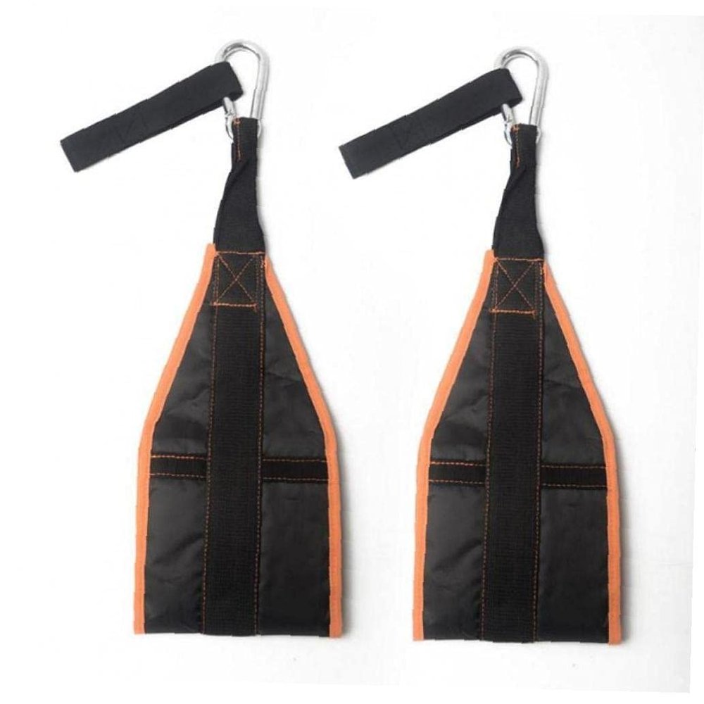1 Pair Abdominal Hanging Straps Heavy Duty Muscle Ab Training Sling Belt Hanging Sling Strap for Sports Fitness Exercise