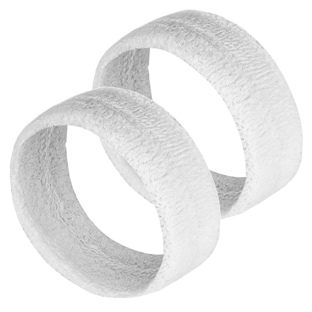 Gridiron Gladiator Football Arm Bands & Bicep Bands - White (2-Pack), Football Accessories for Athletes