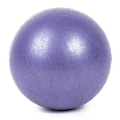 25cm Yoga Ball Exercise Gymnastic Pilates Ball Fitness Core Ball Indoor Training Gym Ball (Random Color)