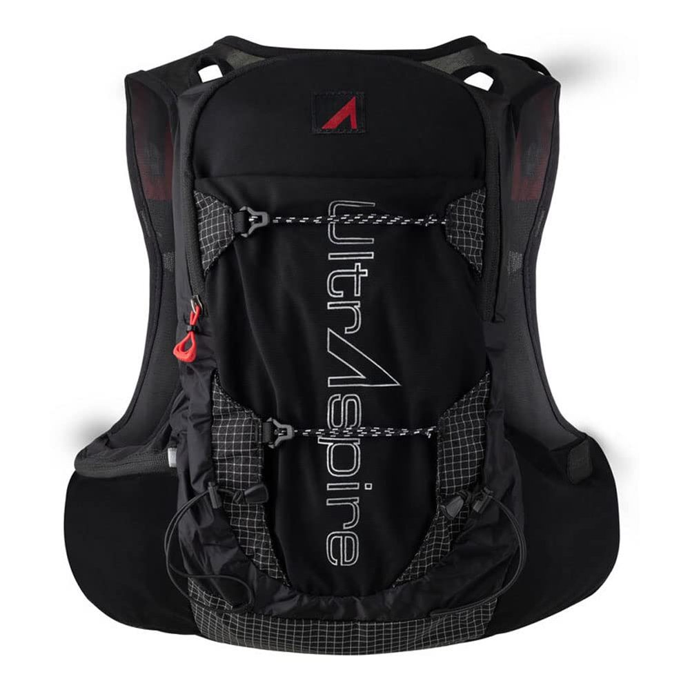 UltrAspire Zygos Unisex Lighweight Hydration Ultra Running Pack - 5.0 Pitch Black, Medium (32"-38") W/ 2L Reservoir