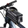 Bike Frame Bag EVA Waterproof Handlebar Bag,8.5inch phone super sensitive touch cycling bags for mtb road bike accessories view 1