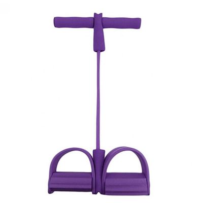 Froiny Fitness Resistance Band Elastic Exercise Latex Rope Tube Workout Equipment for Yoga Pilates (Random Color)