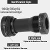 73mm Bottom Bracket, BSA30 Threaded 68/73mm Bicycle Road Accessory view 4