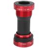 BB Bottom Bracket, Road Mountain Bike Bottom Bracket Kit, 68-73mm Aluminum Alloy BB Bottom Bracket Red view 1