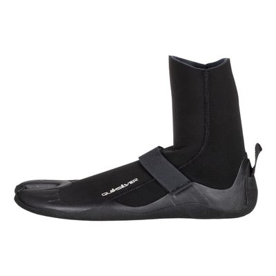 Quiksilver Mens 3mm Sessions Split Toe Surf Bootie - Black | 5