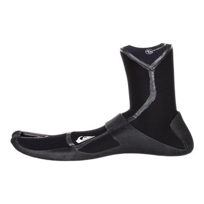 Quiksilver Mens Marathon Sessions 3mm Split Toe Bootie - Black | 12