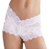 Allure Ivette Lace Garter Shorts Pink (Plus Size 2X - 3X, Pink) view 1