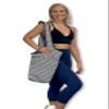 JupiterGear Yoga Mat Carrying Tote Bag with Large Pockets, A Zipper Pocket, With Space to Fit Most Size Mats view 1
