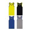Buyless Fashion Boys Scoop Neck Tagless Undershirts Soft Cotton Tank Top (4 Pack) 5-6 view 3
