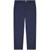 Buyless Fashion Boys Husky Straight Fit Cotton-Poly American Classic Long Pants - 21S21-NVY-4 Navy view 1
