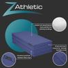 Z Athletic Folding Mat for Gymnastics, Tumbling, Cheerleading, and More, Blue, 4 Ft x 12 Ft x 2 In view 4