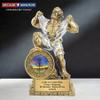 Decade Awards Personalized Large Monster Disc Golf Trophy - Engraved Frisbee Award - Beast Mode Disc Golf Tournament Prize - Customize Now (DISC-9.5 Inch) view 2