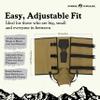 Pike Trail Snake Gaiters Leg Guards - Waterproof, Durable - Adjustable Size for Men & Women - Protection from Snake Bites - Hiking Essentials Ideal for Trekking, Hunting & Fishing - Coyote - 1 pair view 3