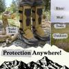 Pike Trail Snake Gaiters Leg Guards - Waterproof, Durable - Adjustable Size for Men & Women - Protection from Snake Bites - Hiking Essentials Ideal for Trekking, Hunting & Fishing - Coyote - 1 pair view 4