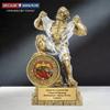 Decade Awards Personalized Large Monster Chili Trophy - Engraved Chili Cook-Off Award - Top Beast Mode Chili Challenge Prize - Customize Now (Chili-9.5 Inch) view 2
