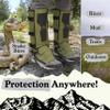 Pike Trail Snake Gaiters Leg Guards - Waterproof, Durable - Adjustable Size for Men & Women - Protection from Snake Bites - Hiking Essentials Ideal for Trekking, Hunting & Fishing - Olive - 1 Pair view 4