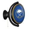 The Fan-Brand Buffalo Sabres Oval Rotating Lighted Wall Sign - Hockey Wall Decor - NHL Decor for Home, Office, Game Room, Fan Cave & Garage - USA Made view 2