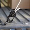 Nite Ize CamJam XT Aluminum Rope Tightener - Versatile Tie Down Cam Mechanism with Carabiner Clip - Secure Hiking Gear Essential - Rope Tie Down Accessory - Black/White view 2