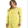 Healing Hands Women's Underscrub Soft Knit Melissa Longsleeve Scrub Tee with Breathable & Easy Care Fabric 5047, XXS, Canary view 4