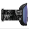 Giro Women's and Youth Millie Ski and Snowboard Goggles - Black/White Data Mosh Strap with Vivid Royal view 4