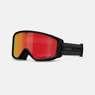 Giro Index 2.0 Adult Helmets - Black Techline Strap with VIVID Ember Lens