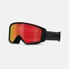 Giro Index 2.0 Adult Helmets - Black Techline Strap with VIVID Ember Lens view 1
