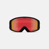 Giro Index 2.0 Adult Helmets - Black Techline Strap with VIVID Ember Lens view 3