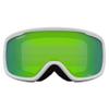 Giro Roam Ski Goggles - Snowboard Goggles for Men, Women & Youth - White Wordmark Strap with Loden Green/Yellow Lenses view 2