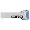 Giro Roam Ski Goggles - Snowboard Goggles for Men, Women & Youth - White Wordmark Strap with Loden Green/Yellow Lenses view 3