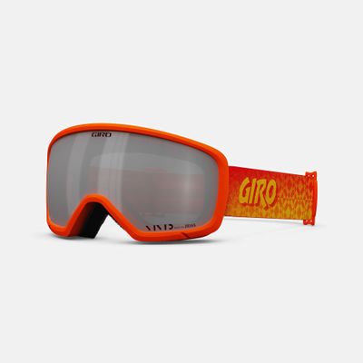 Giro Ringo Ski Goggles - Snowboard Goggles for Men, Women & Youth - Orange Cover Up Strap with Vivid Onyx Lens