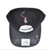 47 Philadelphia 76ers Black Jersey Sure Shot Captain Adjustable Snapback Cap - NBA, Flat Bill Baseball Hat view 2