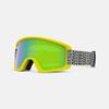 Giro Semi Ski Goggles - Snowboard Goggles for Men, Women & Youth - Yellow Constant Strap with Loden Green/Yellow Lenses view 1