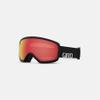 Giro Stomp Youth Snow Goggle - Black Wordmark Strap with Amber Scarlet Lens view 1