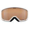 Giro Ringo Adult Snow Goggle - White Wordmark Strap with VIVID Copper Lens view 3
