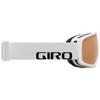 Giro Ringo Adult Snow Goggle - White Wordmark Strap with VIVID Copper Lens view 4