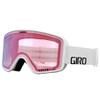 Giro Method Ski Goggles - Snowboard Goggles for Men & Women - White Wordmark Strap with Vivid Smoke/Vivid Infrared Lenses view 3