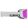 Giro Index 2.0 Asian Fit Adult Snow Goggle - White Wordmark Strap with Amber Pink Lens view 4
