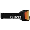 Giro Index 2.0 Adult Snow Goggle - Black Wordmark Strap with Vivid Ember Lens view 4