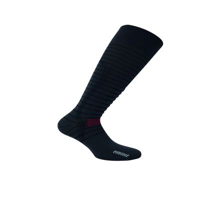 Eurosock Silver Ski Light Ski Socks (US, Alpha, Medium, Regular, Regular, Charcoal)