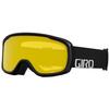 Giro Roam Ski Goggles - Snowboard Goggles for Men, Women & Youth - Black Wordmark Strap with Amber Scarlet/Yellow Lenses view 4