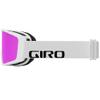 Giro Index 2.0 Adult Snow Goggle - White Wordmark Strap with Amber Pink Lens view 2