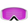 Giro Index 2.0 Adult Snow Goggle - White Wordmark Strap with Amber Pink Lens view 3