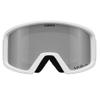 Giro Men's and Youth Blok Ski and Snowboard Goggles - White Wordmark Strap with Vivid Onyx Lens view 3