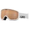 Giro Ringo Asian Fit Ski Goggles - Snowboard Goggles for Men, Women & Youth - White Wordmark Strap with VIVID Copper Lens view 1